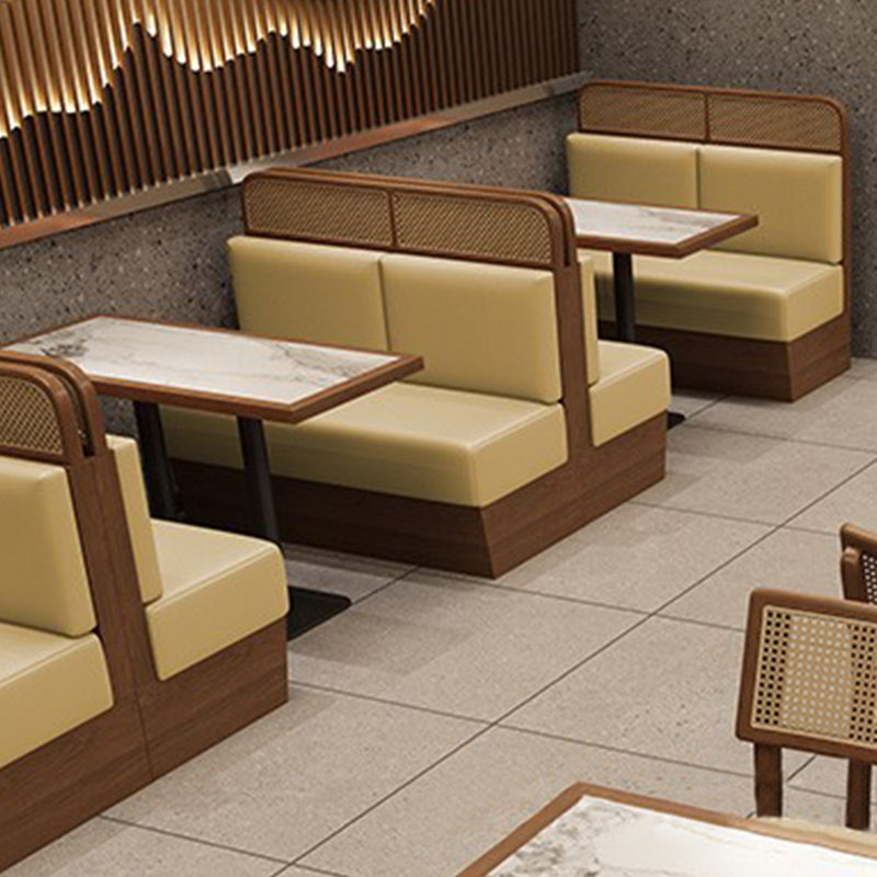 Banc rembourré en similicuir Hot Pot