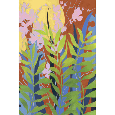 «Bold Bright and Wild II» par Grace Popp - reproduction d'art sur toile tendue