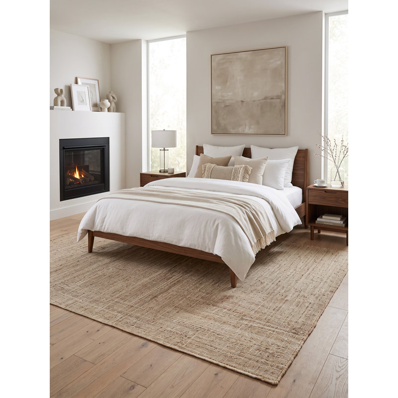 Wabi Sabi Rectangle Area Rug in Natural/Ivory, Rectangle 10' x 14'