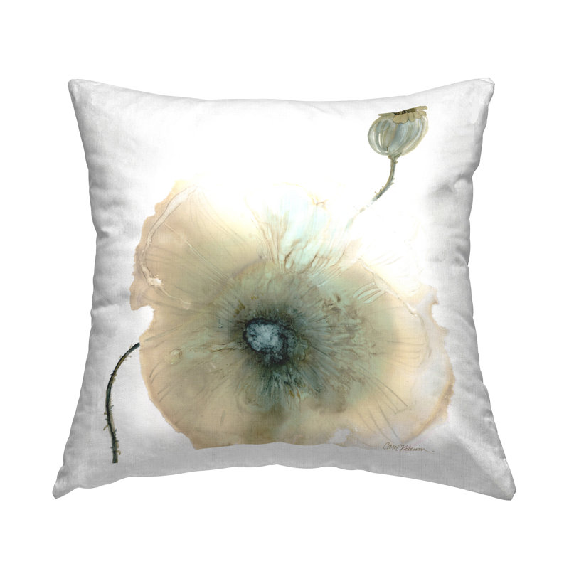 Housse et insert en polyester pour coussin carré par Carol Robinson