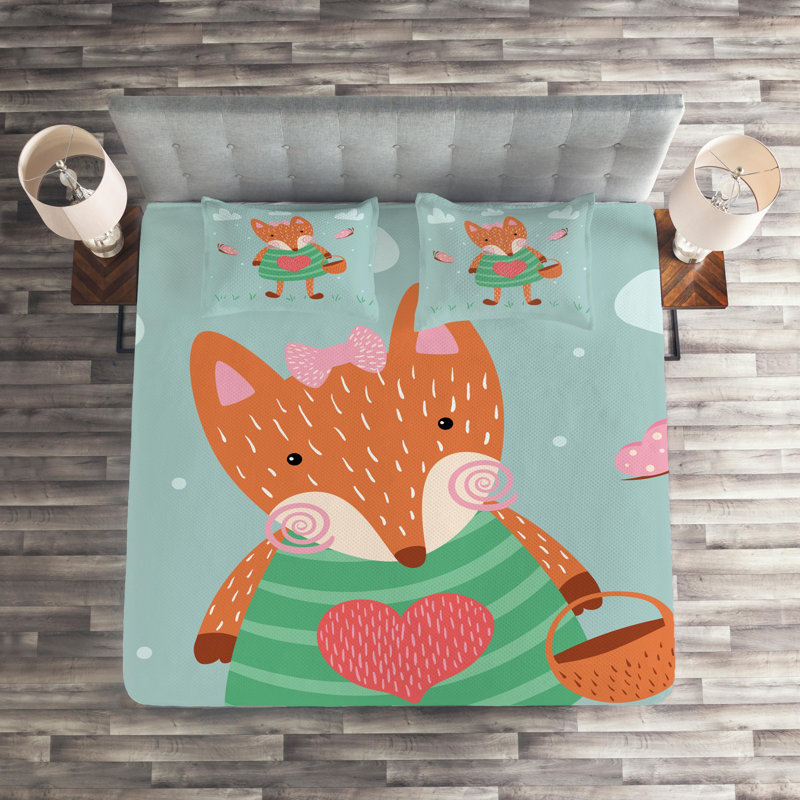 Polyester Coverlet, King Bedspread + 2 Shams
