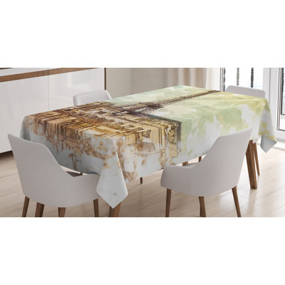 Eiffel Tower Tablecloth