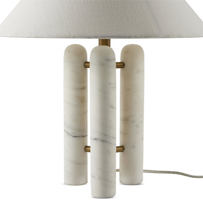 Lampe de table en marbre Yurt