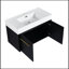 Meuble-lavabo mural 36 po avec lavabo en résine