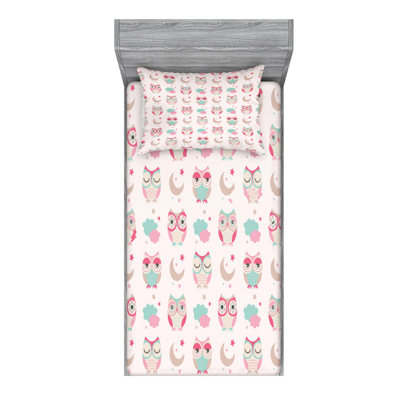 Microfiber Sheet Set, Twin XL Sheet Set with Fitted Sheet
