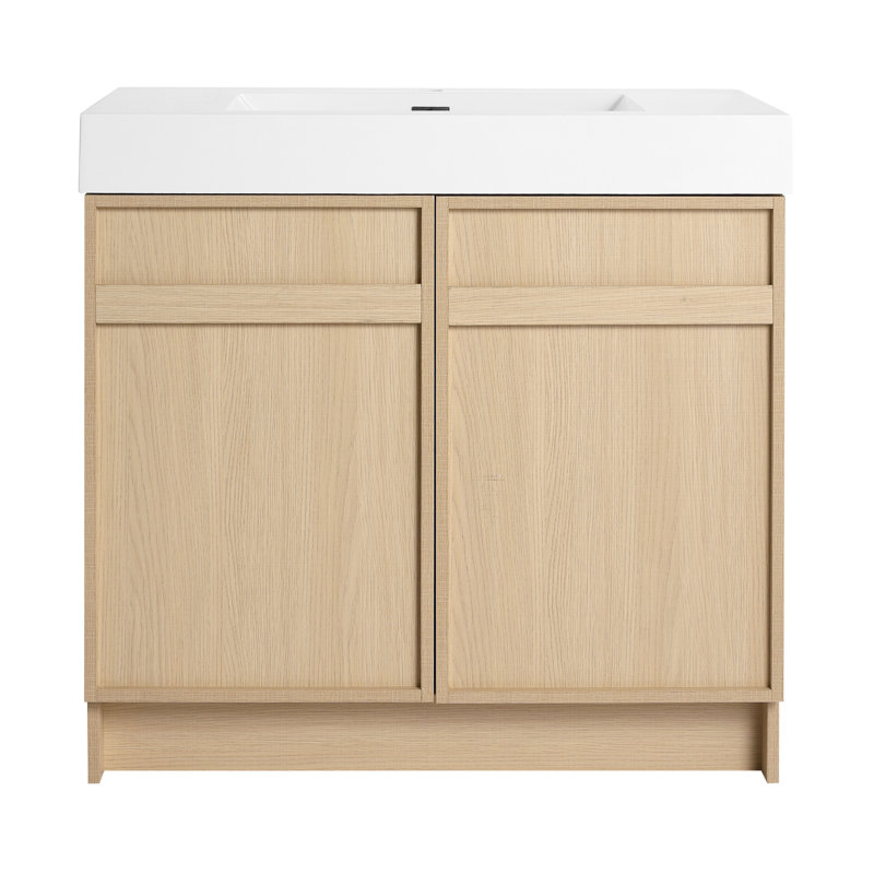 Meuble-lavabo élégant avec des fonctionnalités avancées pour une fonctionnalité optimale