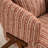Mid Century Upholstered Arm Accent Chair with Solid Wood Legs-2146693388