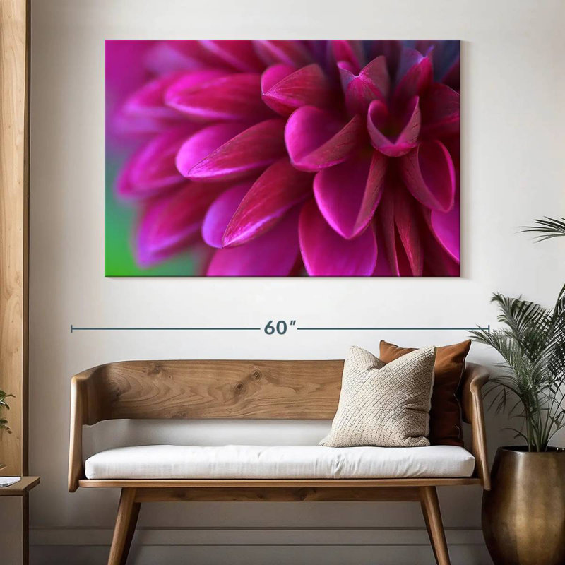 Chrysanthème rose frais Harnek, H 34 po x l 51 po