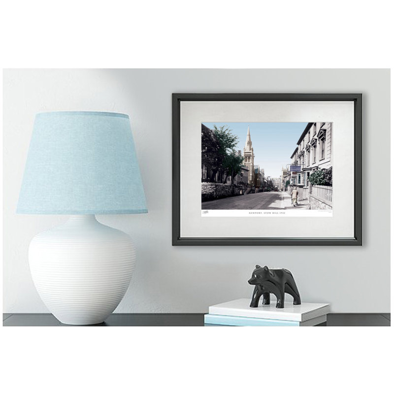 Newport, Stow Hill 1932 - Single Picture Frame Print, 28cm H x 36cm W x 2.3cm D