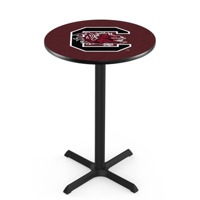 Round Metal Base Dining Table