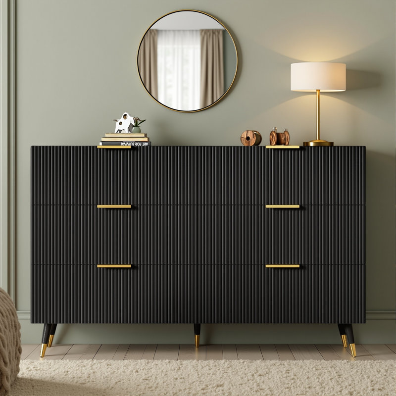 120cm Sideboard, Black