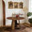47.25 Inch Round Dining Table