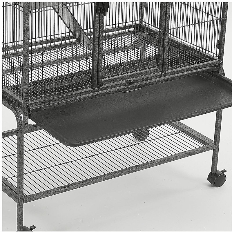 Cage à furet à 4 niveaux 69 po avec 3 rampes