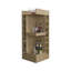 Meuble de rangement 46 po 3 pièces 46 po - 14 bouteilles et armoire de style moderne avec bouteille de vin-1058021226