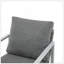 Méridienne moderne en aluminium avec détails de corde élégants et coussins moelleux pour les espaces polyvalents-1418323169