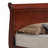 Classic Cherry Twin Bed With Storage-1069867017
