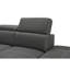 Canapé modulaire en U de 128 po avec repose-pieds et canapé modulaire réversible de 7 places avec siège de rangement, ensembles de canapés de salon avec repose-tête réglable, gris