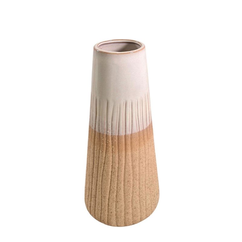 Dejenae Handmade Ceramic / Porcelain Decorative Urns & Jars, 27cm H  x 12cm W  x 12cm D