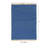 Brogan Berber Reversible Blue Wool Area Rug with Jute Core and Jute Fringe-26348572