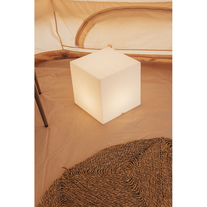 Haut-parleur d'extérieur à DEL 17 "à piles et lumière