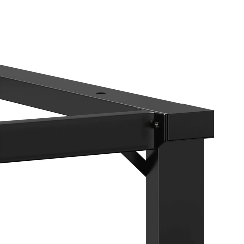 Coffee Table Legs O-Frame Steel, 16.9" H x 27.6" W x 23.6" D