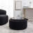 Savinien Upholstered Round Storage Ottoman-924381051