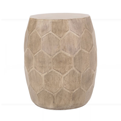 Table d'appoint d'extérieur en béton léger