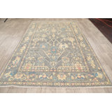 One-of-a-Kind 6' X 8'8" New Age Wool Area Rug in Grey