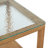 Charde Glass Top End Table-1481983676
