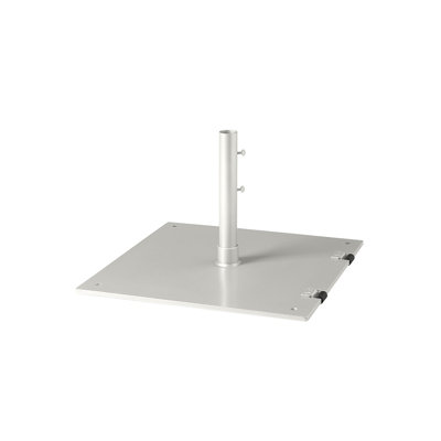 Base de parasol autoportante en aluminium
