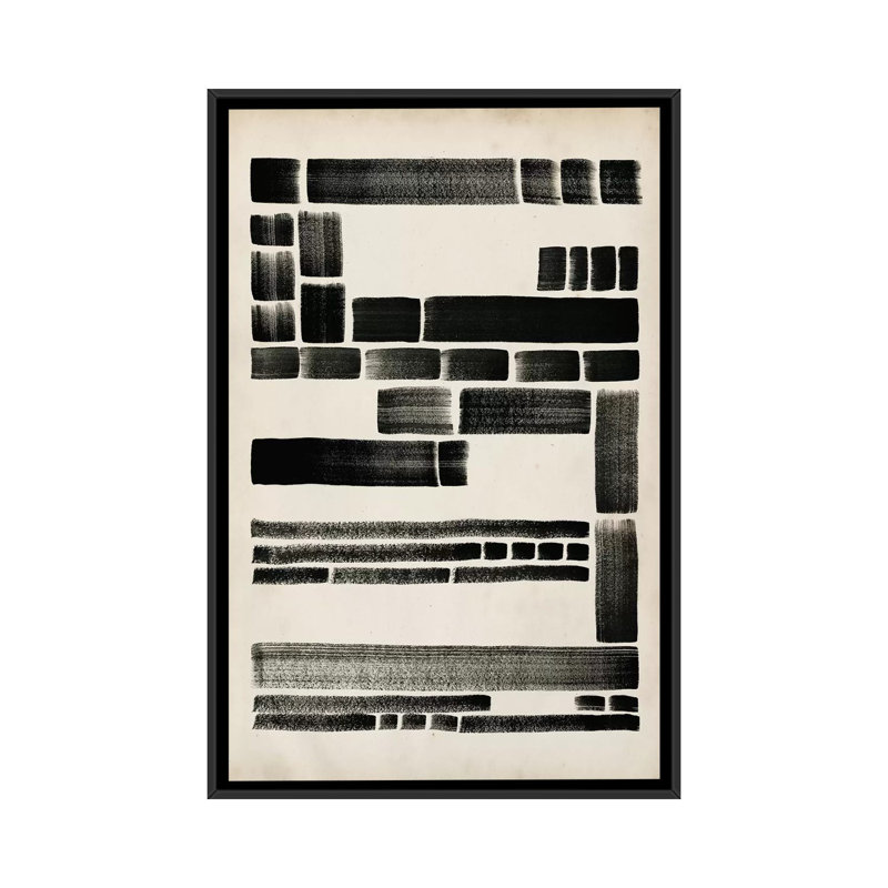 « antique dash i », impression sur toile, H 26 po x l 18 po x P 1,5 po, Pas de tapis, Toile avec cadre noir