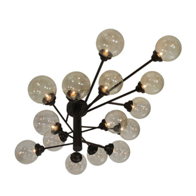 Lustre oblong 15 lumières Milstead