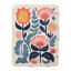 Symphonie colorée de jardin - couverture en sherpa de qualité supérieure 1 pièce - reproduction d'art luxueuse