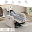 Fauteuil inclinable électrique oscillant oscillant de 33 po pour chambre de bébé, avec charge USB et Type-C, accoudoir plus large et double poches, accoudoir et double poches-636215007
