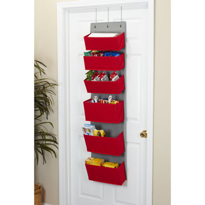 Clemens Overdoor Hanging Basket Organizer with Hook