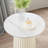 Marble Top End Table-1832943715