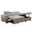 Upholstered L-Shaped Sectional Right Hand Facing-980509286