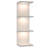 29.99''H 4-Tier Wall Shelf with LED Lights-1073328253