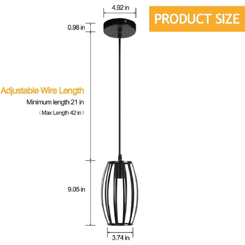 Luminaire suspendu à 1 lumière Cotley