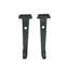 Hand Forged Scroll Shutter Holdback, Pair