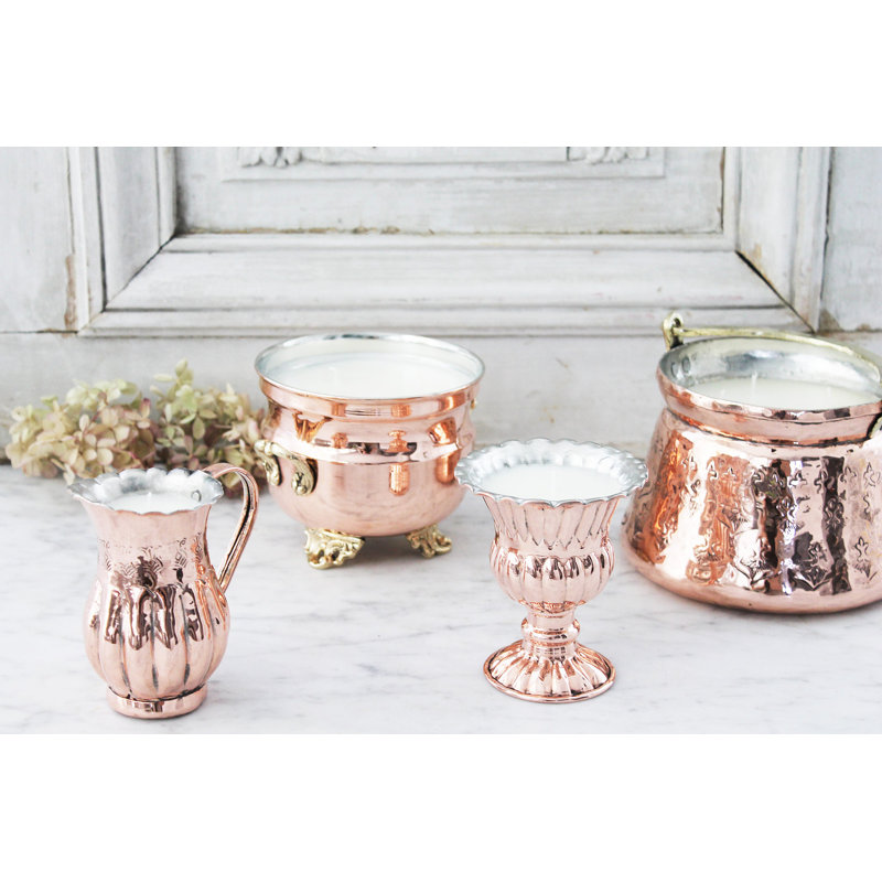 Grapefruit/Mint Scented Jar Candle