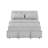 Syeda Convertible Armless Loveseat