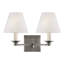 Ralph Lauren Evans Double Arm Sconce-1446739049