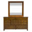 Commode 16 tiroirs avec miroir Oconee