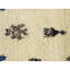 Tapis de couloir oriental fait à la main crème Tribal 2X11