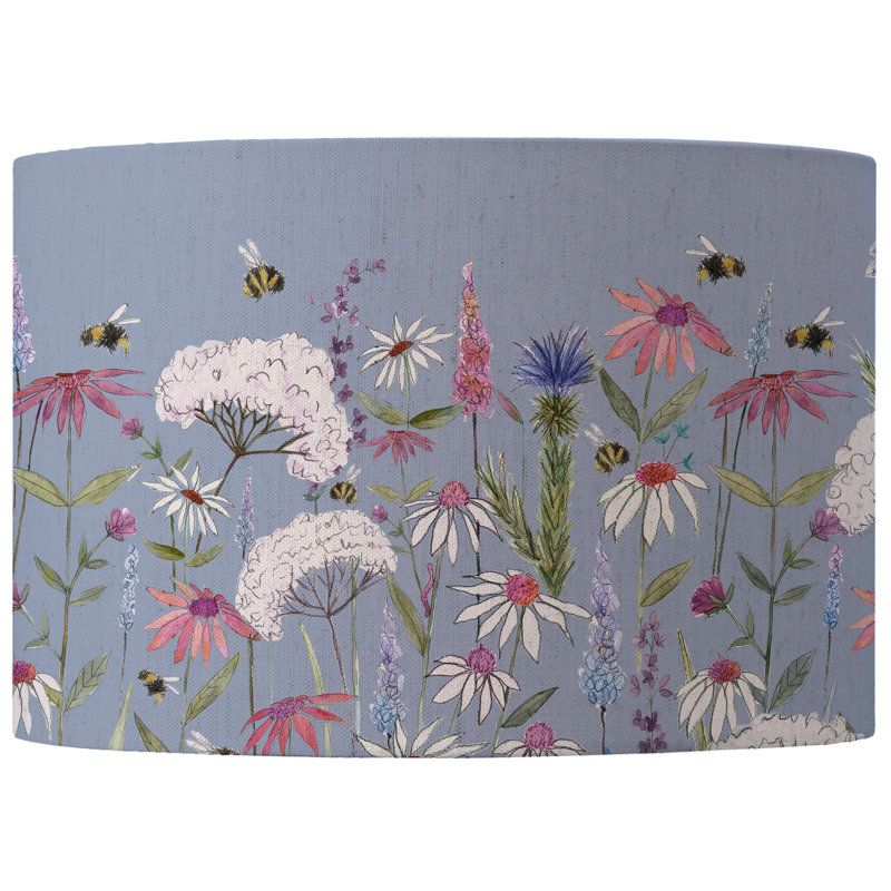 Hermione Cotton, Multicoloured Pink, 25cm H x 40cm W x 40cm D