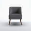 Chaise d'appoint large 24,8 po Borgella-643001911