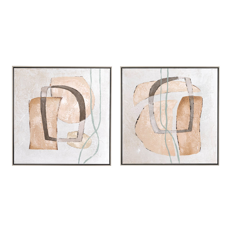 2 Piece Painting on Canvas