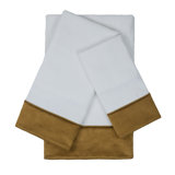 Ensemble de serviettes 3 pièces 100% coton
