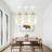 Alany 3 - Light Silver Kitchen Island Cylinder Pendant Light